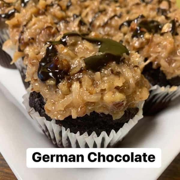 *Dozen German Chocolate Cupcakes*