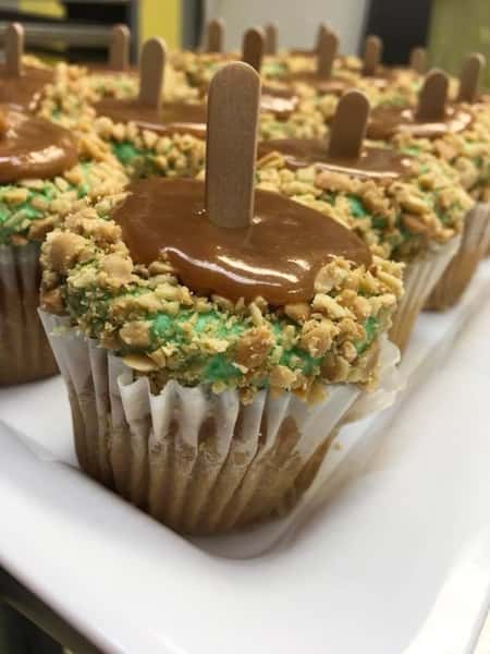 *Dozen Caramel Apple Cupcakes*