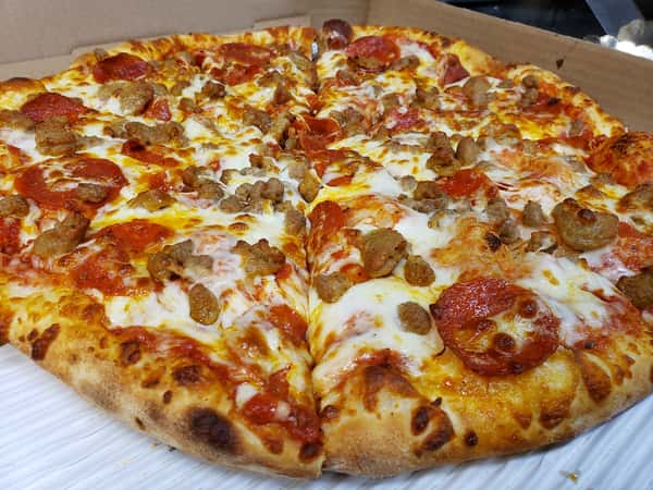 Large 3 topping pizza