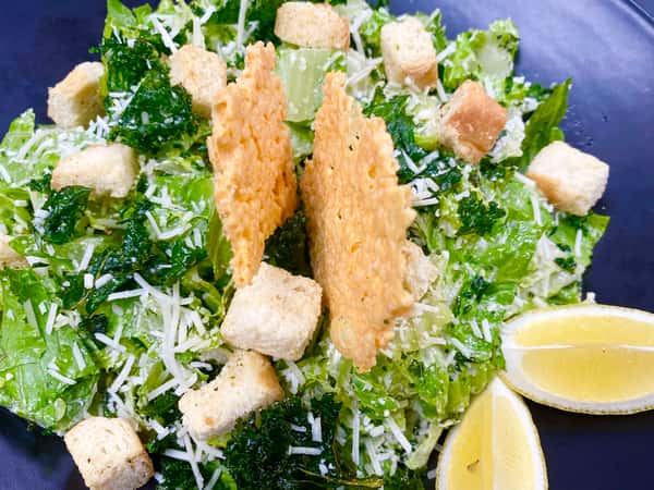 Crispy Kale Caesar (gf)