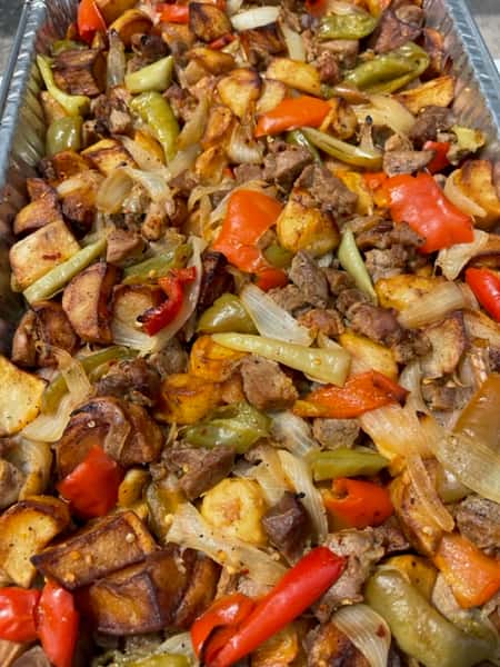 Pork & Peppers