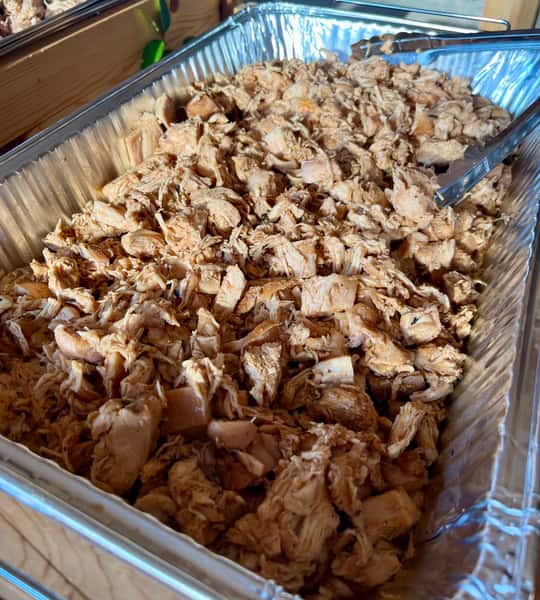 1 lb of Pulled Chicken
