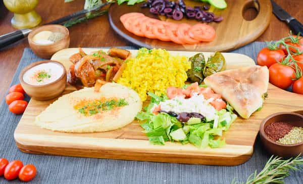 Vegetarian plate Dinner