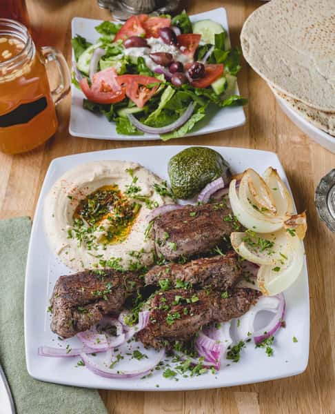 Steak Kabob plate