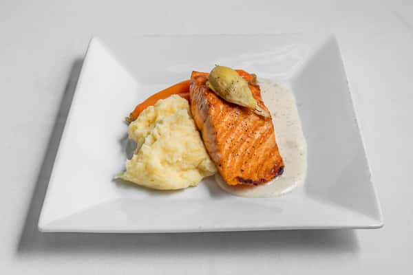 Poached Atlantic Salmon