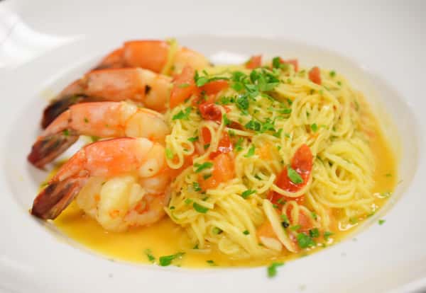 Capellini Scampi