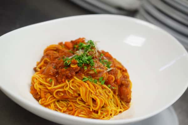 Rigatoni alla Bolognese