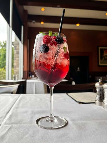 Pomegranate Prosecco Smash