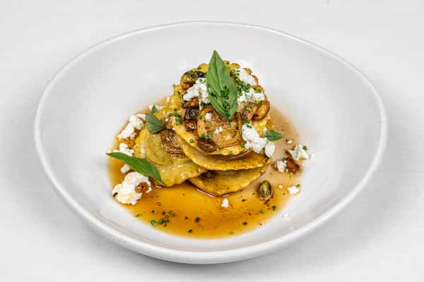 House Made English Pea Ravioli