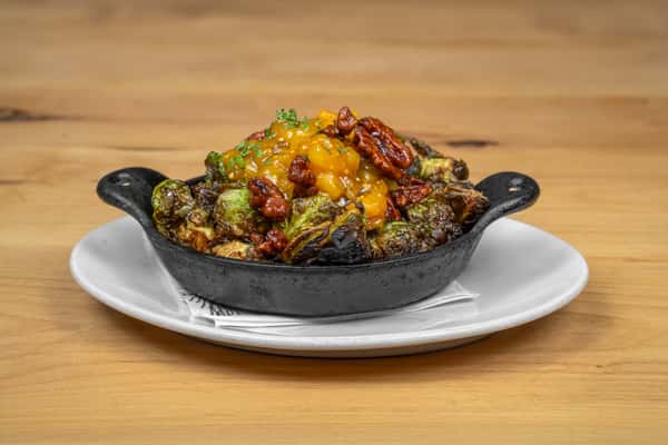 Cast Iron Roasted Brussels Sprouts