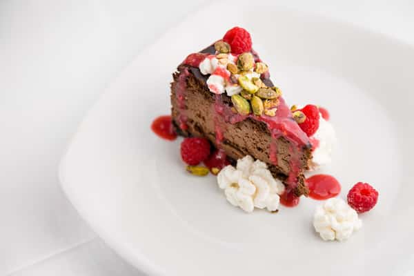 Dark Belgian Chocolate Cheesecake