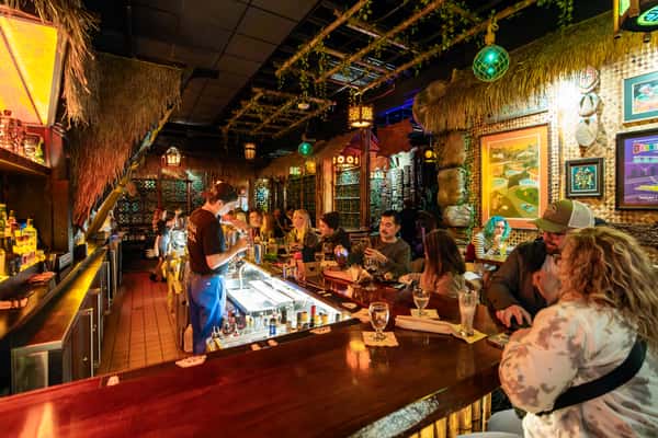 Tiki interior