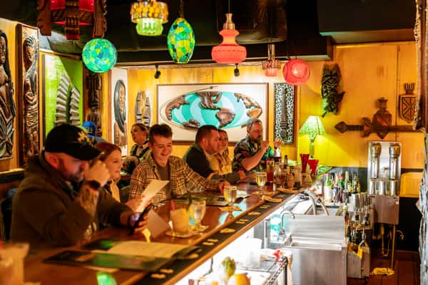 Tiki interior