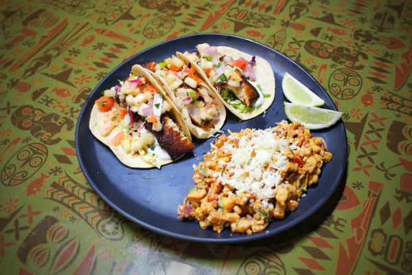 Blackened Mahi Tacos