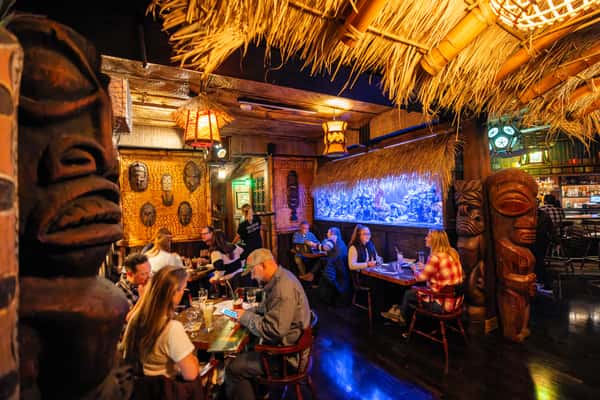 Tiki interior