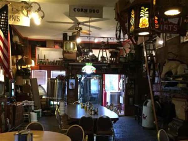 Interior of the restaurant