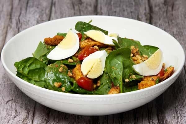 Pinoy Salted egg salad