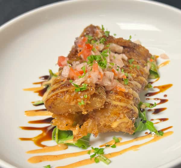 $5 Tempura Pork Belly