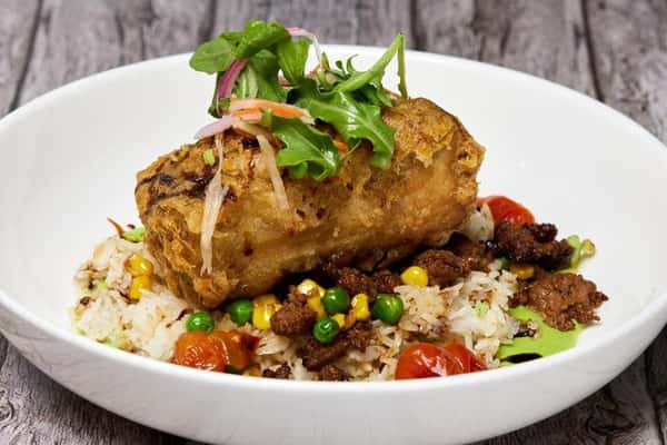 CRISPY PORK BELLY ADOBO