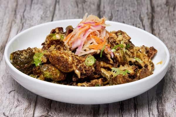 CRISPY BRUSSELS SPROUTS