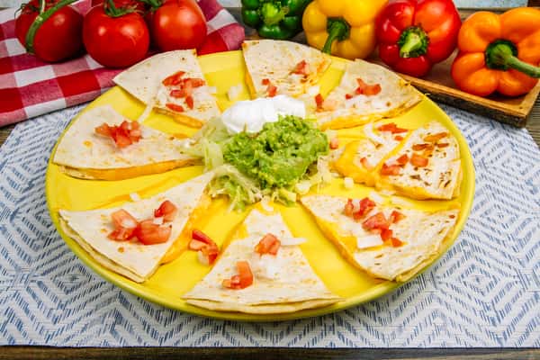 Quesadilla Carne Asada or Grilled Chicken