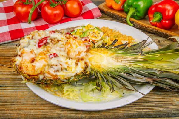 Camarones a la Piña