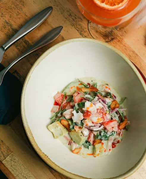Smoked Octopus Coconut Ceviche