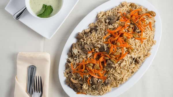 Special Kabuli Mutton Pulao