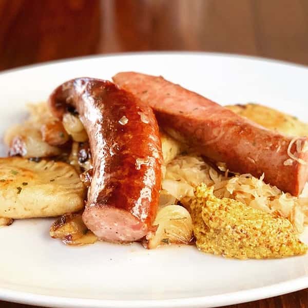 Perfectly seasoned, delicious sausage.