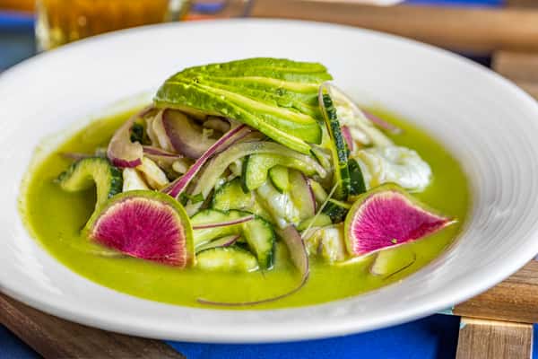 Aguachile Verde Tostada