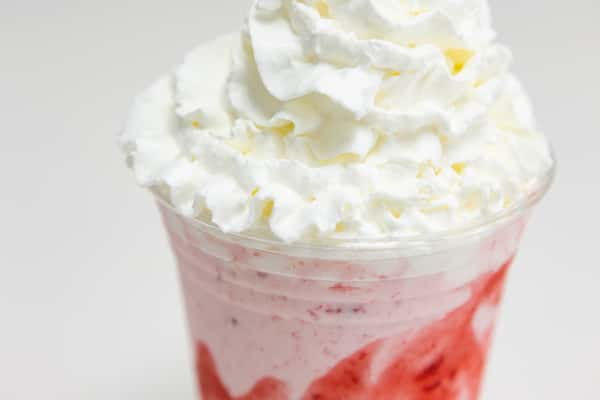 Strawberry milkshake