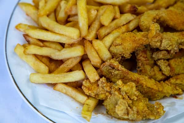 11. Chicken Strips ,Fries & Drink