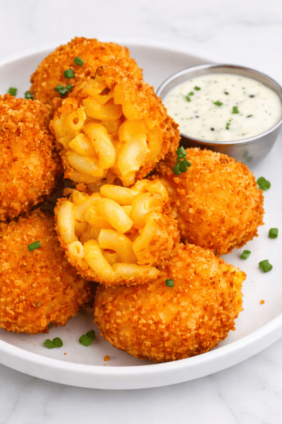 Fried Mac & Cheese Bites New