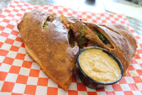 Butter Chicken Calzone