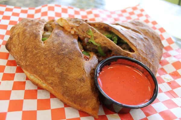 Tandoori Chicken Calzone
