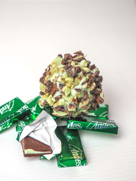 Andes Mint Chocolate Cakeball