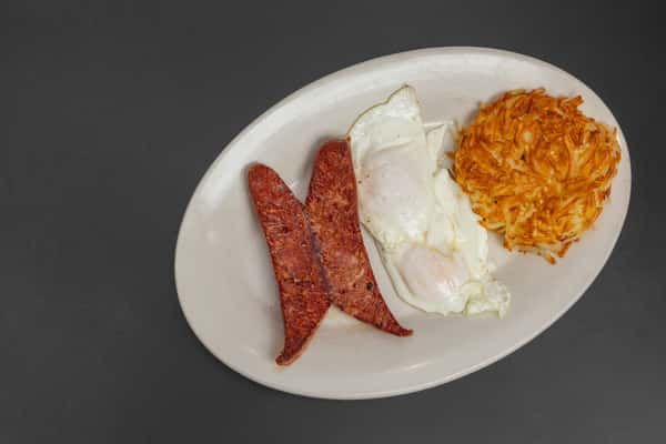 Smoked Sausage Breakfast