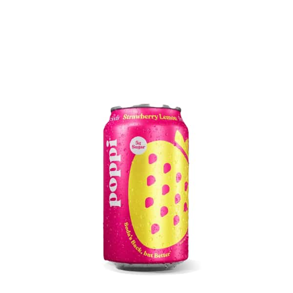 Poppi Strawberry Lemon Can