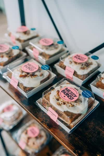 Market - cinnamon rolls
