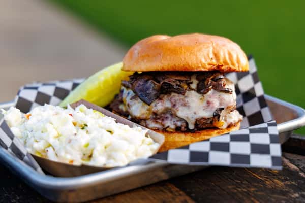 Mushroom Swiss Slapburger