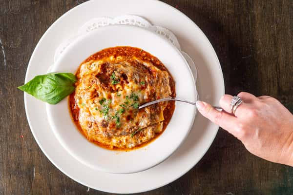 Roasted Eggplant Lasagna