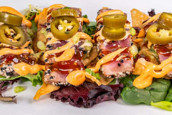 Seared Tuna Nachos