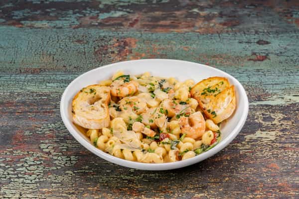 Scallop and Shrimp Cavatappi