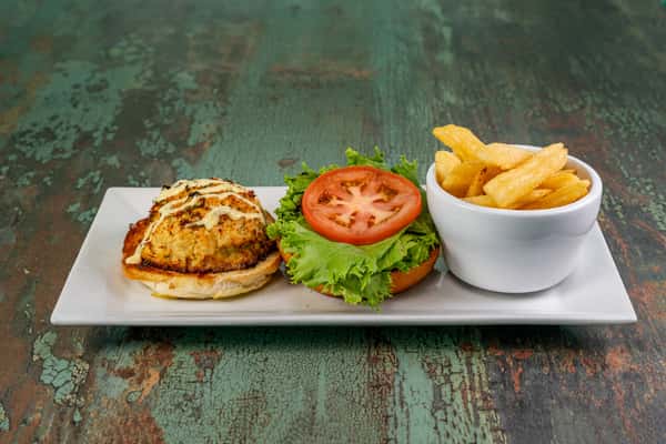 Crab Cake Sandwich