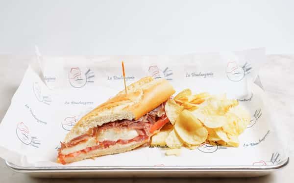 Half Prosciutto & Mozzarella Snd