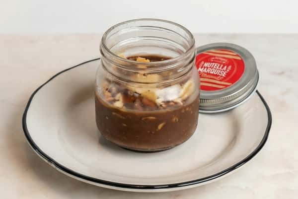 Nutella Marquise in a Jar