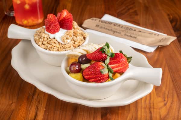 fruit and granola bowl