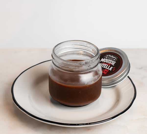 Nutella Mousse in a Jar