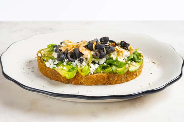 Greek Avocado Toast