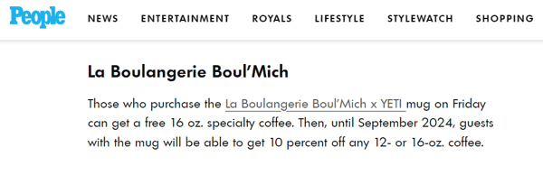 National Coffee Day Promotion